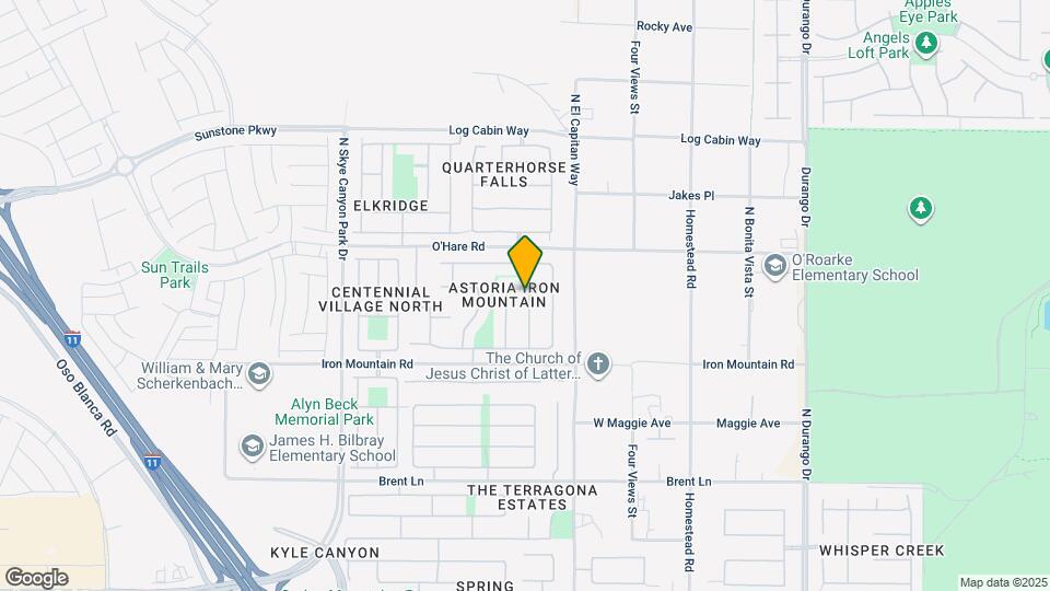 8901 Goldstone Ave Map and Location Details