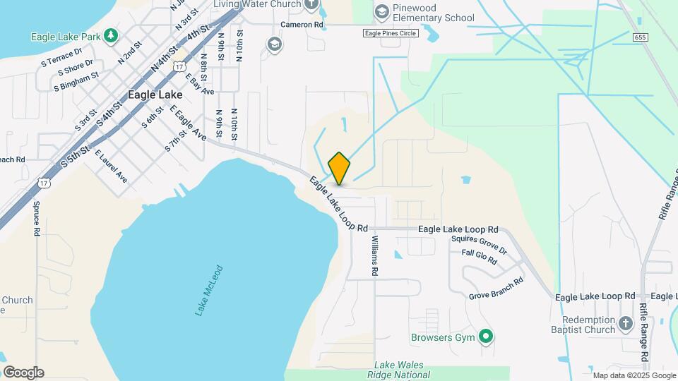 1718 Eagle Hammock Blvd Map and Location Details