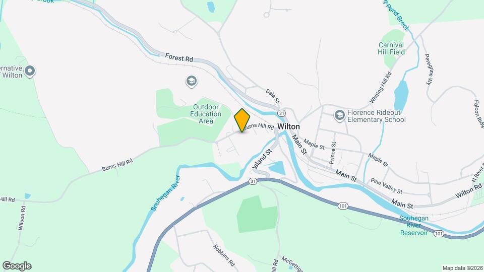 44 Burns Hill Rd Map and Location Details