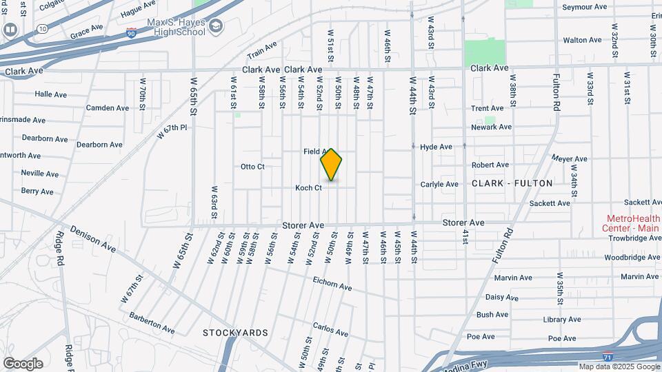 3296 W 50th St Map and Location Details