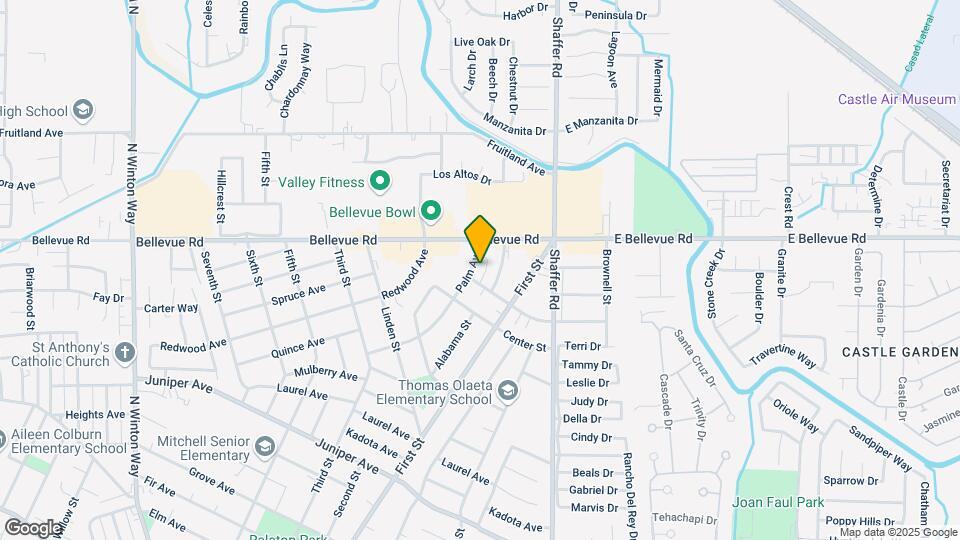 2560 Palm Ave Map and Location Details