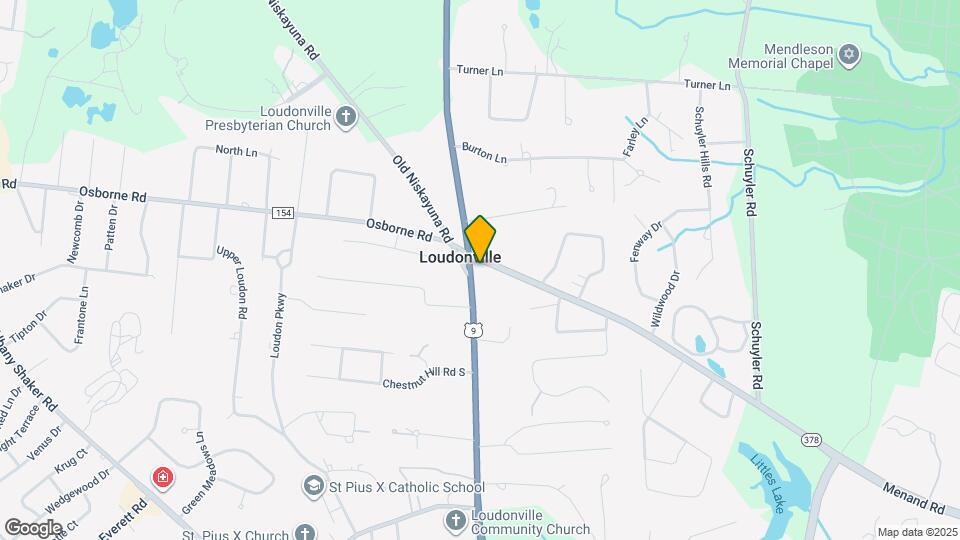 427 Loudon Rd Map and Location Details