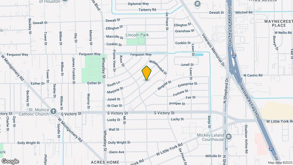 977 Junell St Map and Location Details