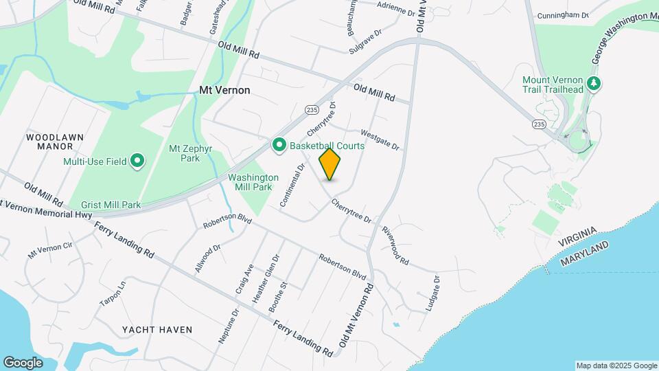 9123 Cherrytree Dr Map and Location Details