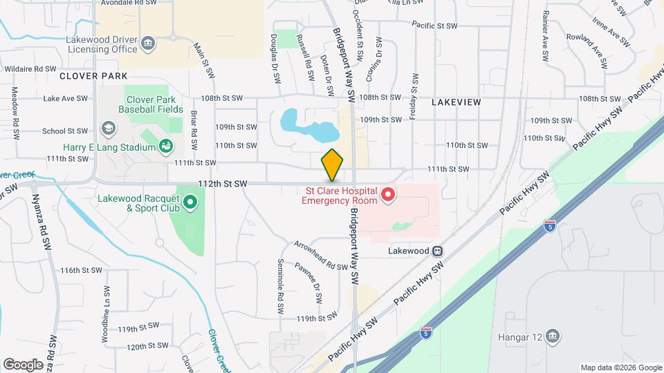 Lakewood Meadows Apartment Map and Location Details