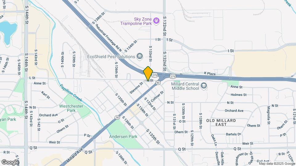 4859 S 132nd Ave Map and Location Details