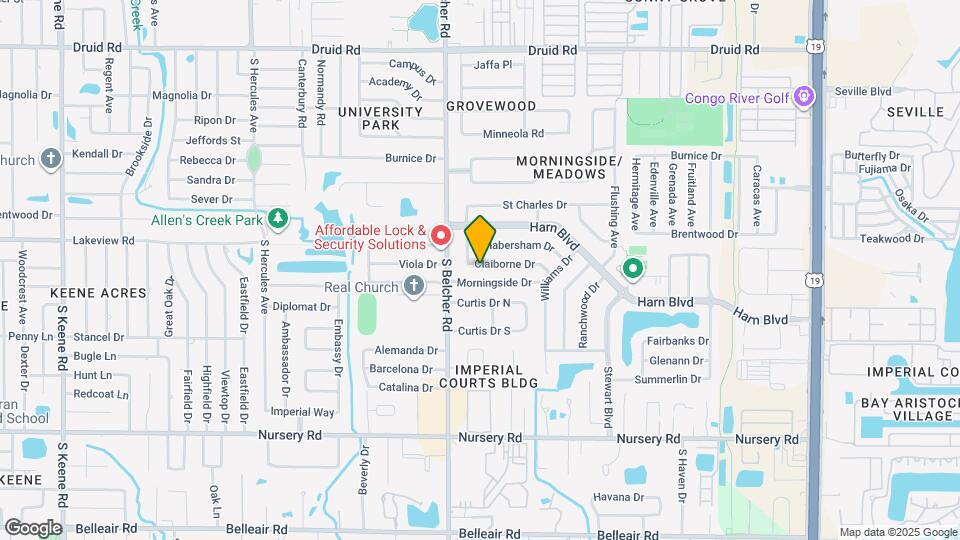 2243 Claiborne Dr Map and Location Details