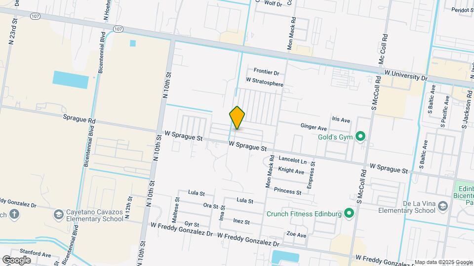3813 Hawthorne Ave Map and Location Details