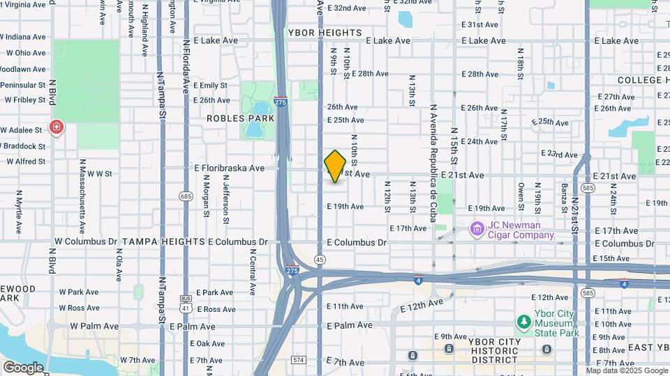 912 E 20th Ave Map and Location Details