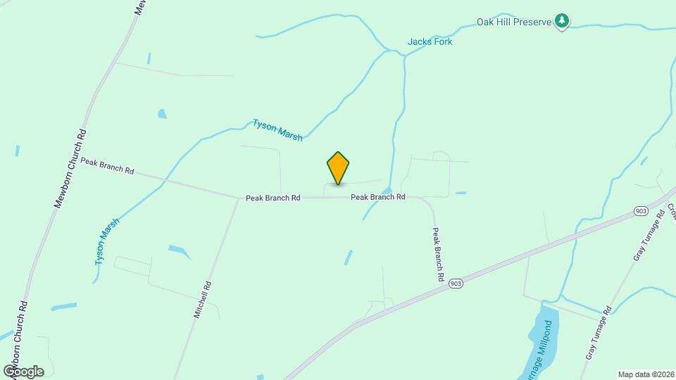 616 Peak Branch Rd Map and Location Details