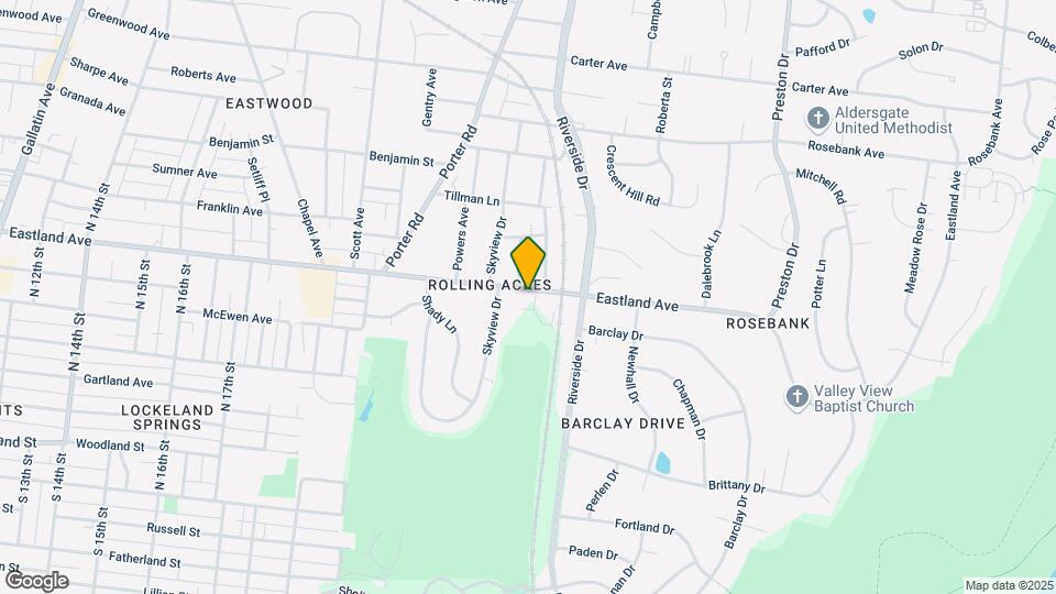 2206 Eastland Ave Map and Location Details