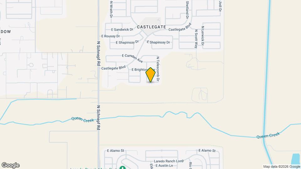 4115 E Lambeth Pl Map and Location Details