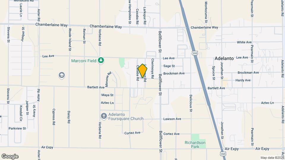18172 Larkspur Rd Mapa y Detalles de la Ubicación