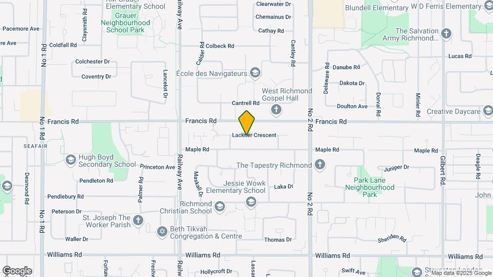 5440 Lackner Crescent Map and Location Details