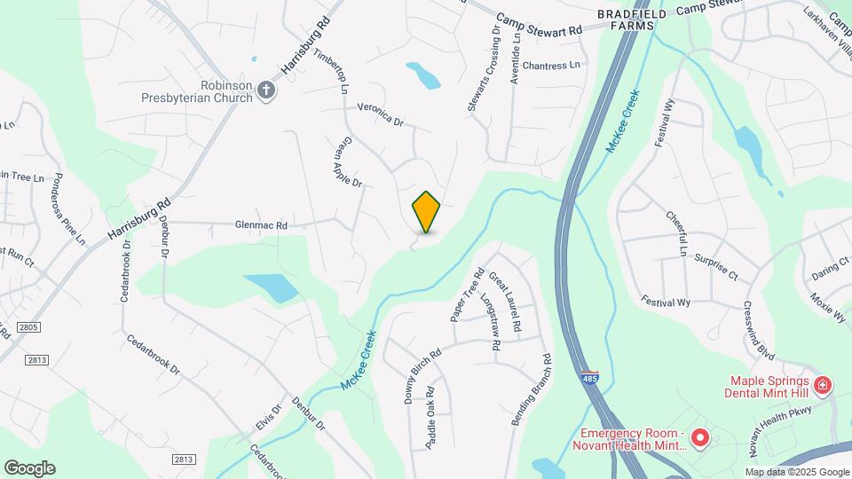 5115 Timbertop Ln Map and Location Details