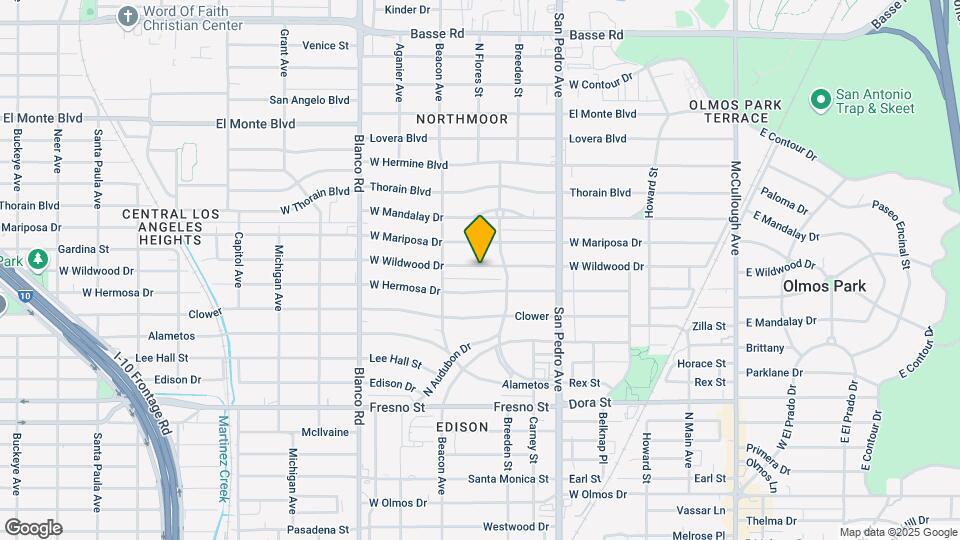 422 W Wildwood Dr Mapa y Detalles de la Ubicación