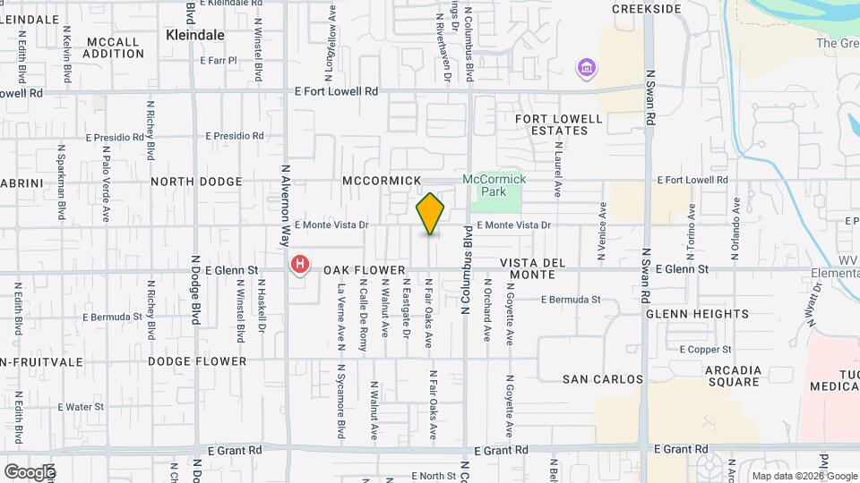 2852 N Fair Oaks Ave Map and Location Details