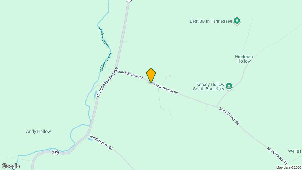 366 Mack Branch Rd Map and Location Details