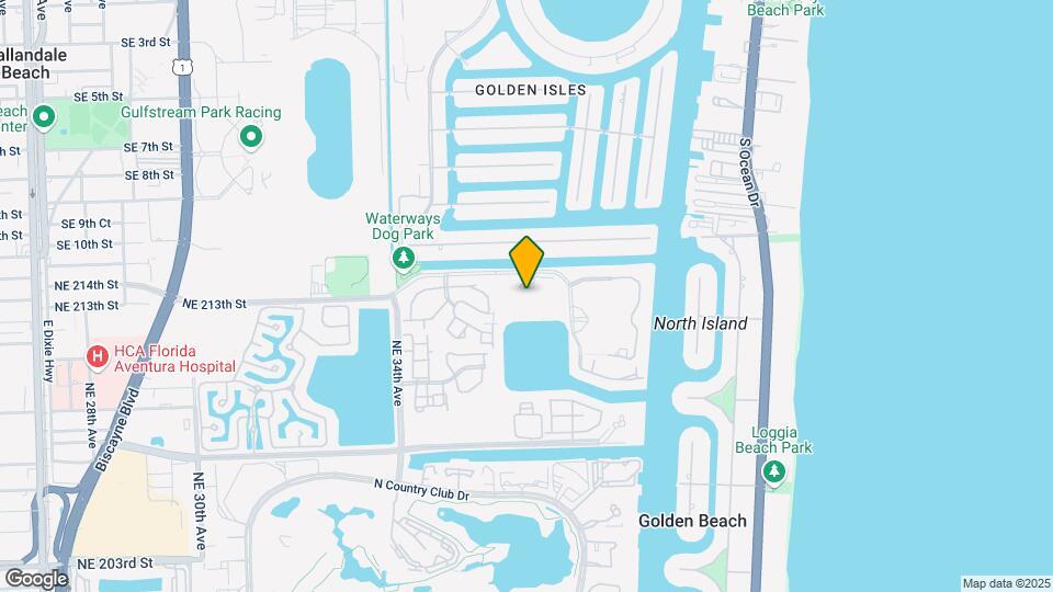 3610 Yacht Club Dr Mapa y Detalles de la Ubicación