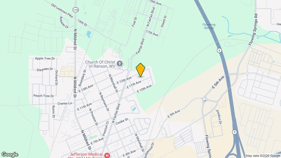 513 E 11th Ave Map and Location Details