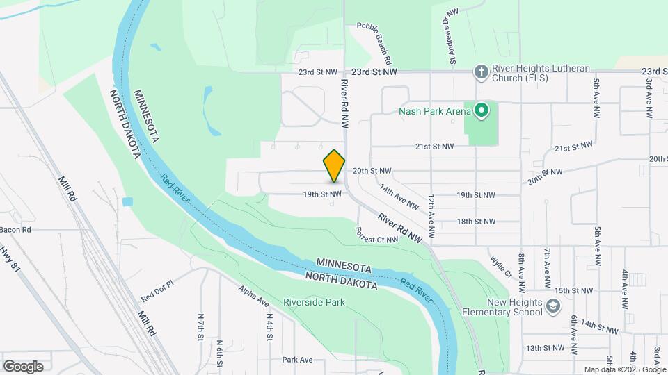 1512 19th St NW Map and Location Details