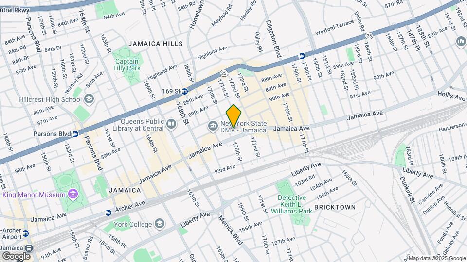 90-43 170th St Map and Location Details