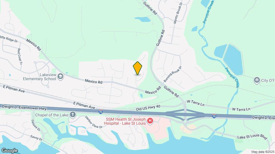 116 Brookview Way Dr Map and Location Details