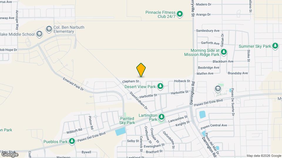 13513 Coldham St Map and Location Details