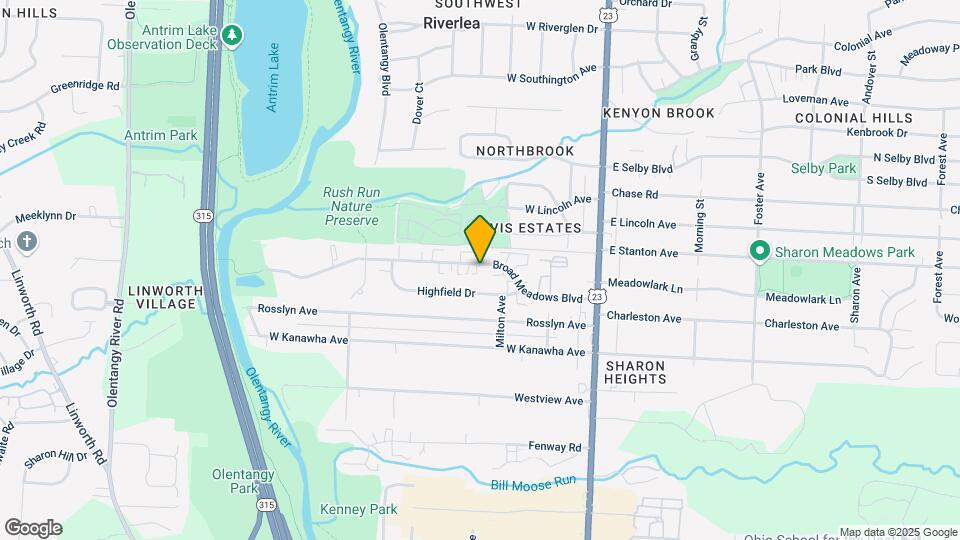 175 Broad Meadows Blvd Map and Location Details