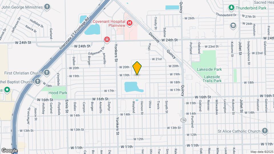 2217 W 19th Mapa y Detalles de la Ubicación