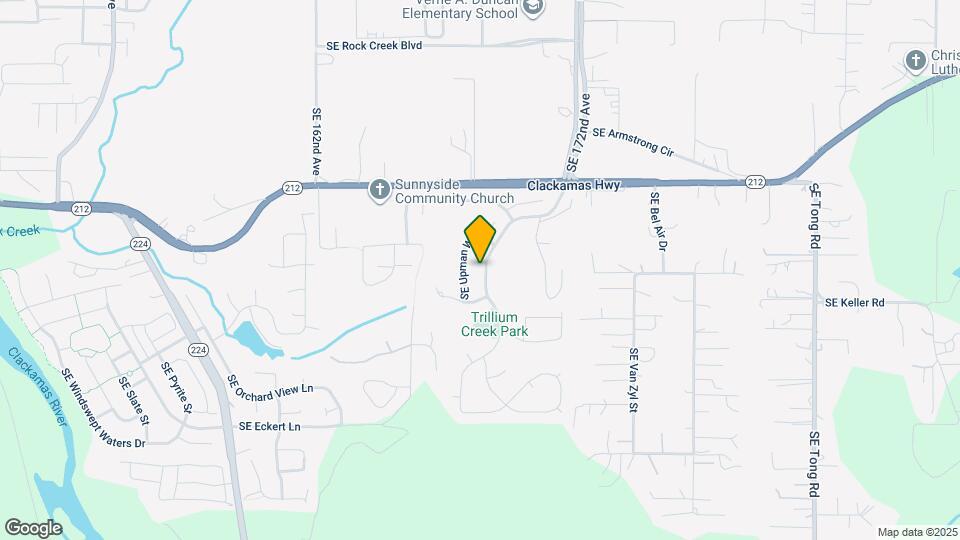 15845 SE Anderegg Pkwy Map and Location Details
