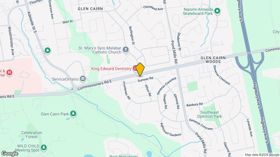 20 Sumner Rd Map and Location Details