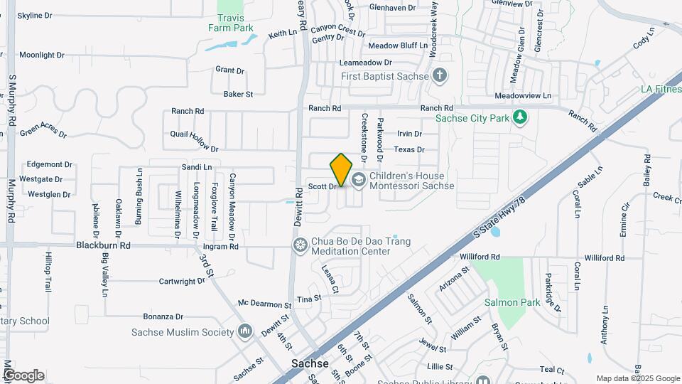 6923 Todd Ln Map and Location Details