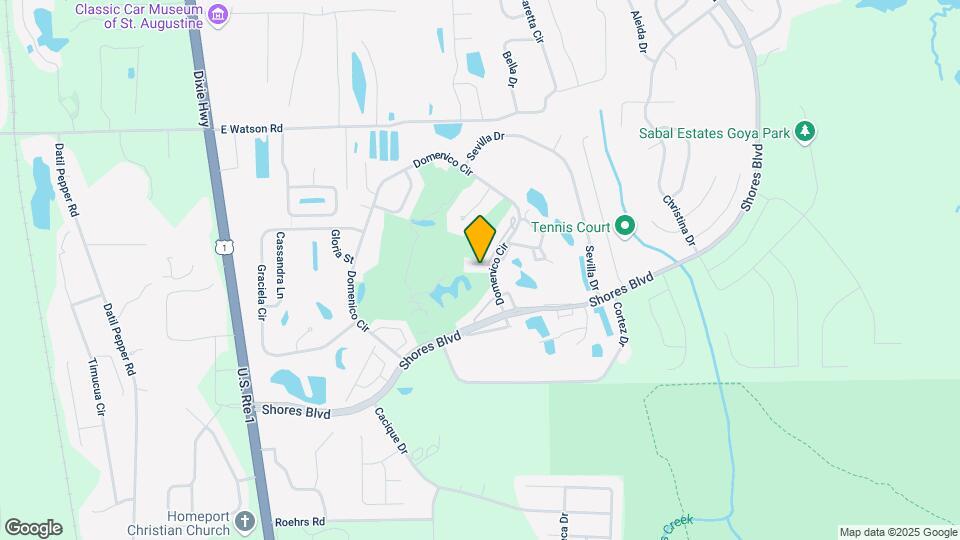600 Domenico Cir Map and Location Details