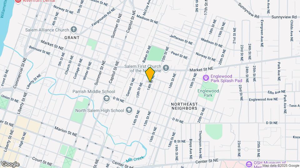 1130 14th St NE Map and Location Details