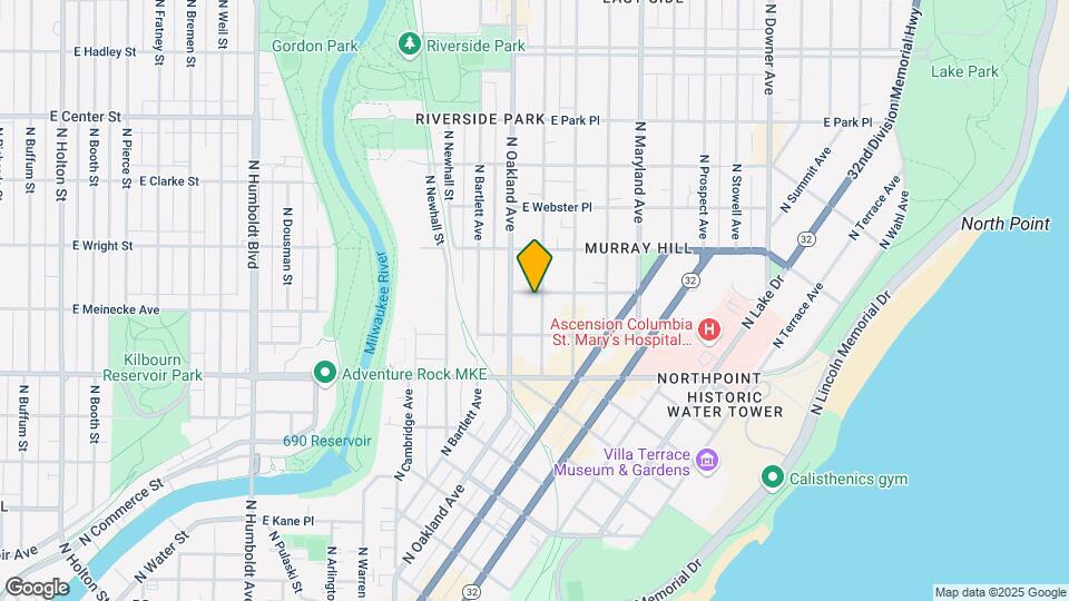 2443 N Cramer St Map and Location Details