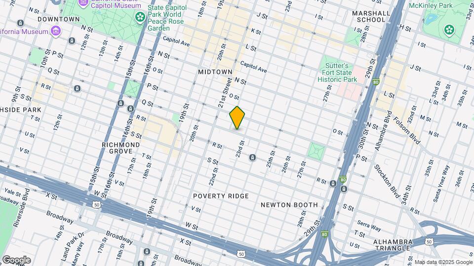 2213 Q St, Unit 00 Map and Location Details