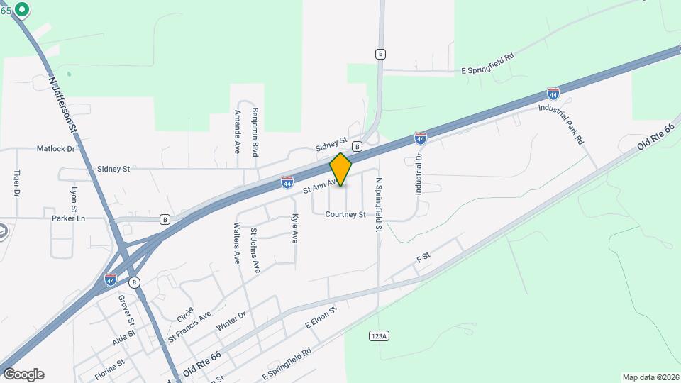 639 St Gregory St Map and Location Details