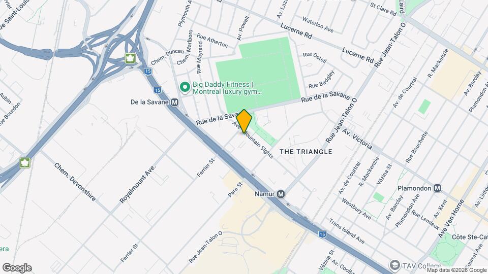 7860 Mountain Sights Av Map and Location Details