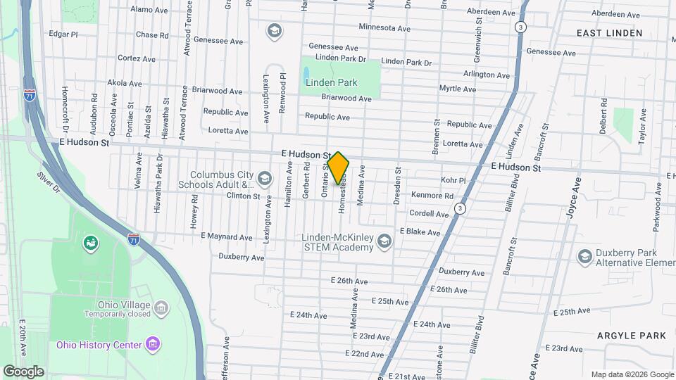 2273 Homestead Dr Map and Location Details