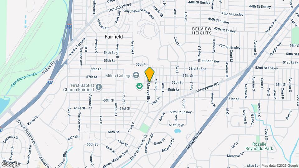 5503 Myron Massey Blvd Map and Location Details