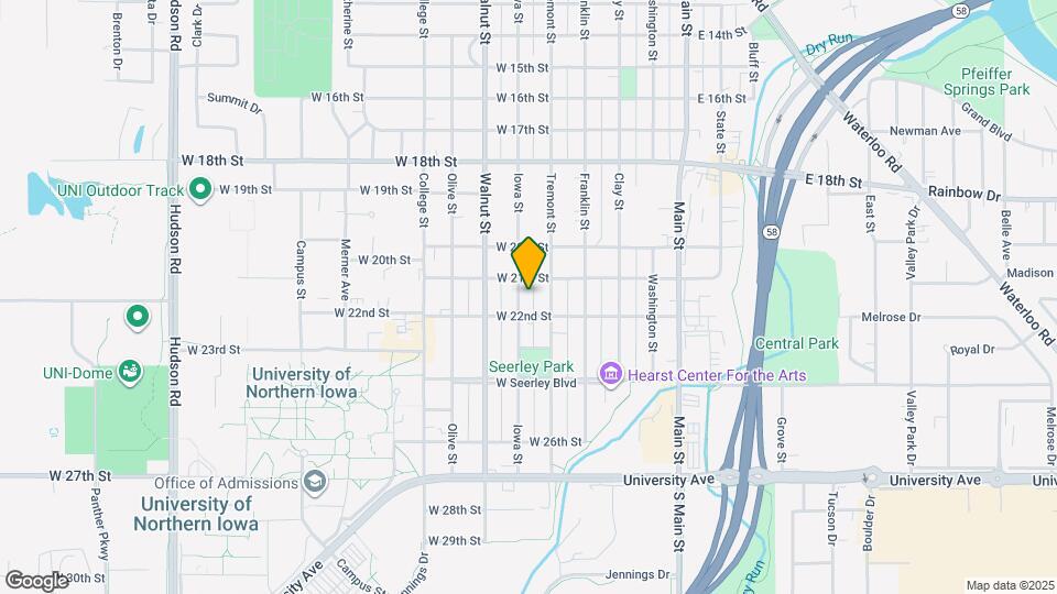 2116 Iowa St Mapa y Detalles de la Ubicación