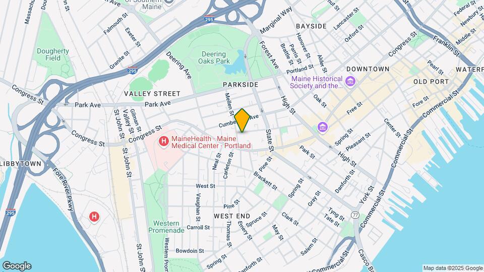 64-66 Deering St Mapa y Detalles de la Ubicación