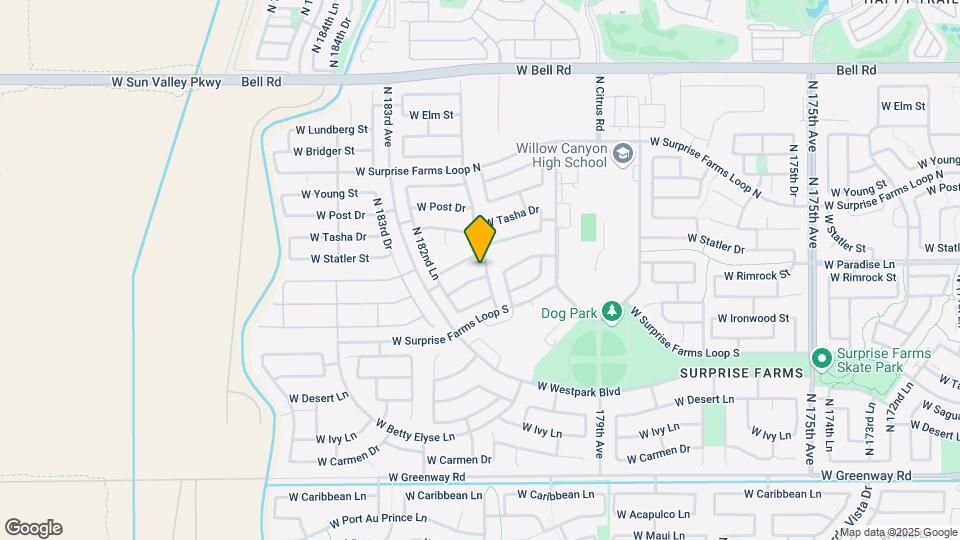 16130 N 181st Ave Map and Location Details