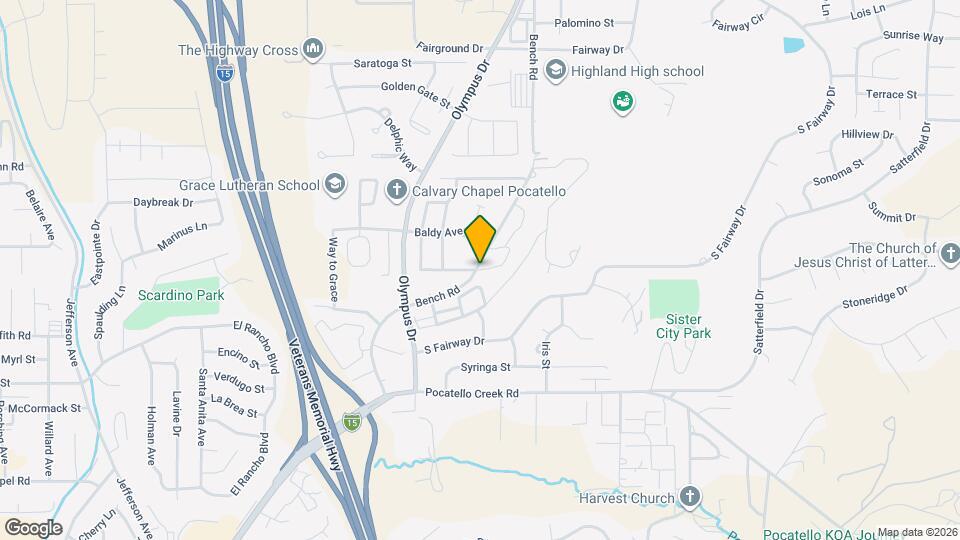 1534 Bench Rd Map and Location Details