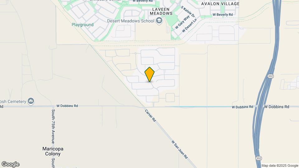 6907 W Pedro Ln Map and Location Details