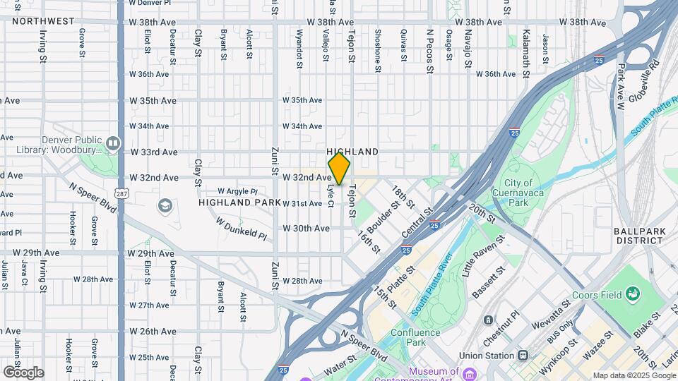 3127-3129 Umatilla St Mapa y Detalles de la Ubicación