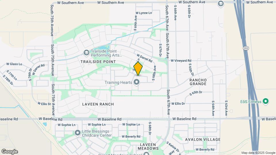6841 W Carson Rd Map and Location Details
