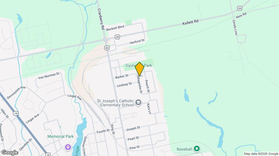3 Bedroom House in Tillsonburg!! Map and Location Details