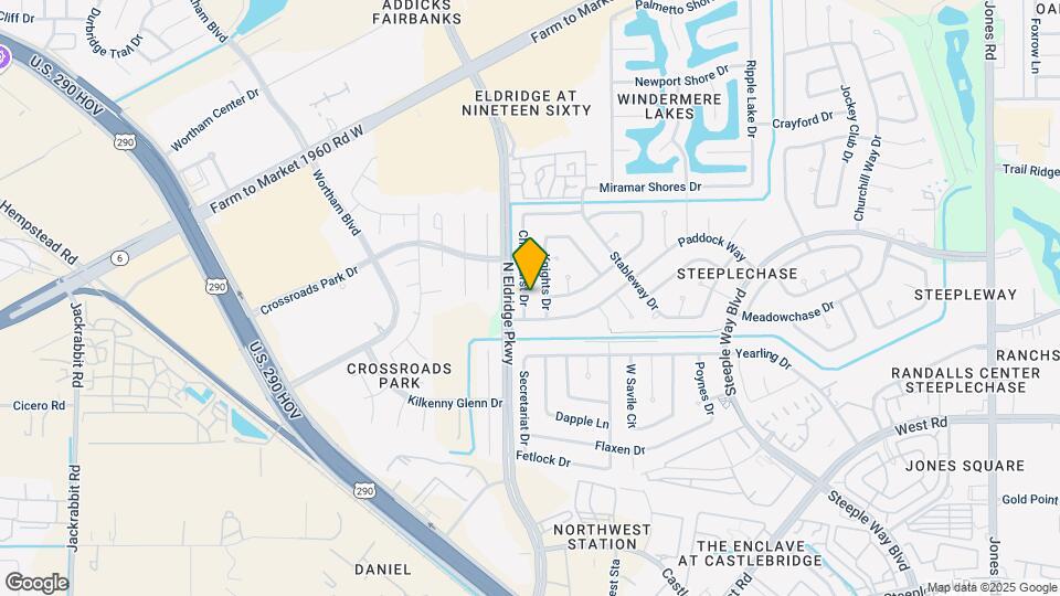 9714 Chiselhurst Dr Map and Location Details